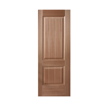 GO-MC5 Factory moulded solid wood door for the room red walnut door swings